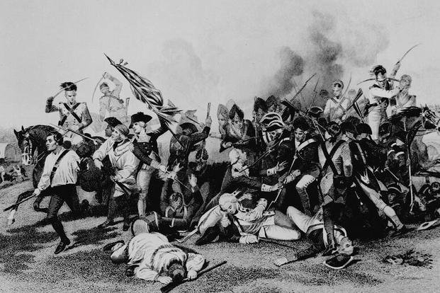 The Battle of Camden.
