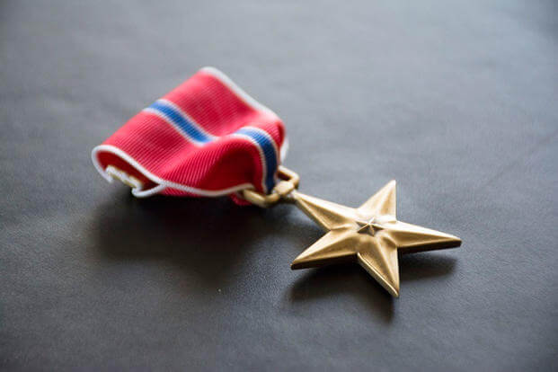 The Bronze Star medal. (Jon Quinlan/U.S. Air Force) The Bronze Star medal
