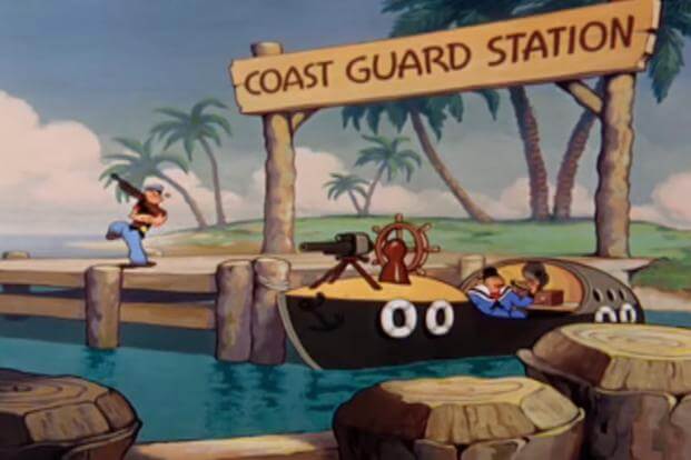 "Popeye the Sailor Meets Ali Baba's Forty Thieves" (Paramount) Popeye the Sailor Meets Ali Baba's Forty Thieves