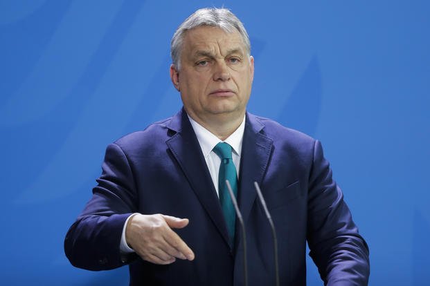 Hungary's Prime Minister Victor Orban 