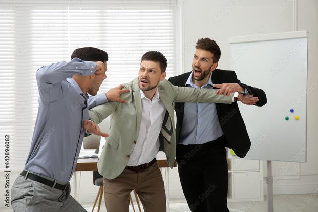 Threatening or violent behavior in the workplace is often triggered by some event that contributes to already existing stress.