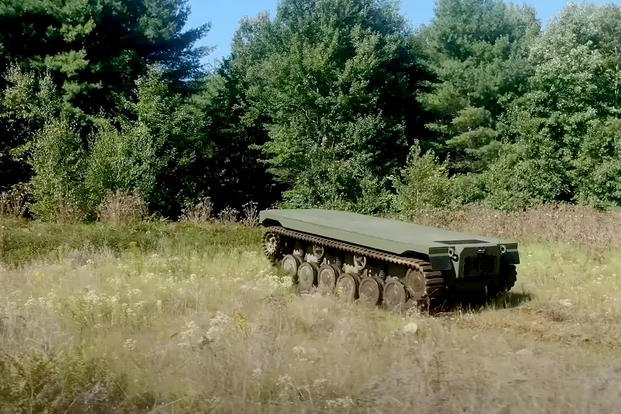 The Textron Ripsaw M3 began life as an action star in the ‘Fast and Furious’ movie franchise and ended its run as a flat-topped robotic tank. (Textron) The Textron Ripsaw M3 began life as an action star in the ‘Fast and Furious’ movie franchise and ended its run as a flat-topped robotic tank.