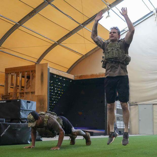 U.S. Secretary of Defense, Pete Hegseth, trains with Naval Special Warfare sailors at Joint Base Pearl Harbor-Hickman, Hawaii, March 25, 2025 (U.S. Navy photo by Petty Officer 1st Class Joseph Rolfe) Secretary of Defense Pete Hegseth trains with Naval Special Warfare sailors