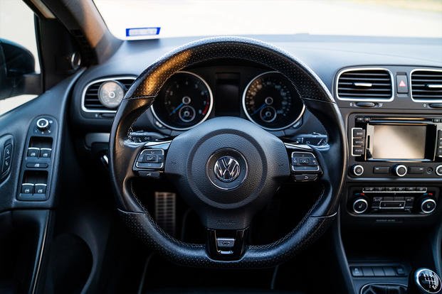 Thanks to some cleaning, this looks pretty good for an 8-year-old car with more than 80,000 miles. (Scott Murdock) Thanks to some cleaning, this looks pretty good for an 8-year-old car with more than 80,000 miles.