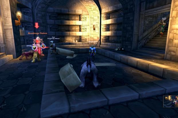 If you’re going to assault ancient bloodmages in dank crypts, bring friends and shoot, move and communicate. (Screenshot by Logan Nye) If you’re going to assault ancient bloodmages in dank crypts, bring friends and shoot, move and communicate.