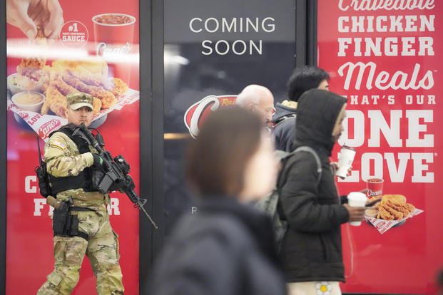 National Guard Presence in New York City (AP)
