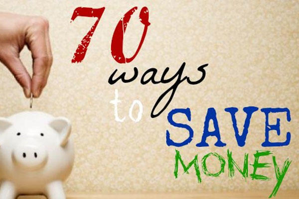 70 ways to save money