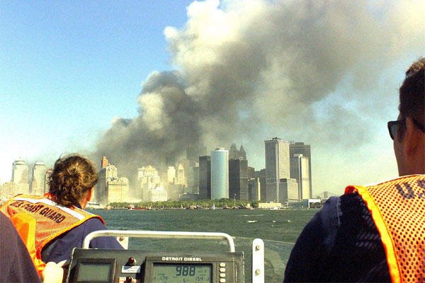 The 9/11 attack on New York's World Trade Center