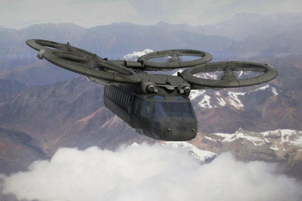 An artist's conception of future Army rotorcraft. (U.S. Army photo)
