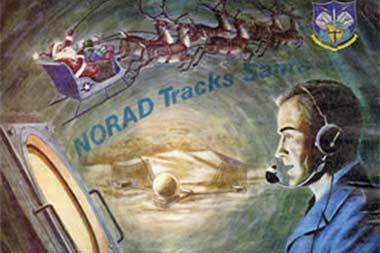 NORAD has been tracking Santa Claus and his reindeer since 1955. 