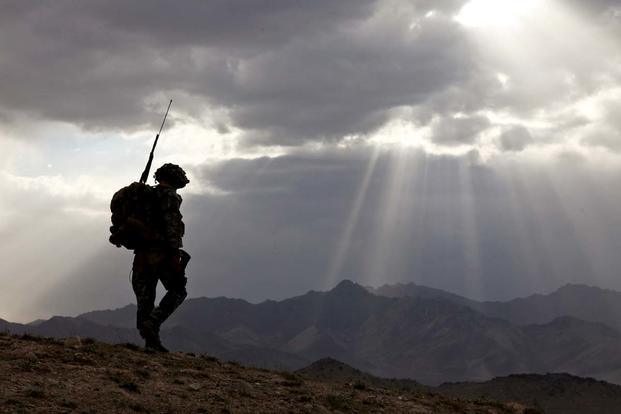 A soldier on patrol in Afghanistan. (Photo Credit: U.S. Army)