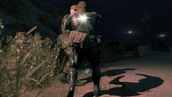 Metal Gear Solid V - night combat scene
