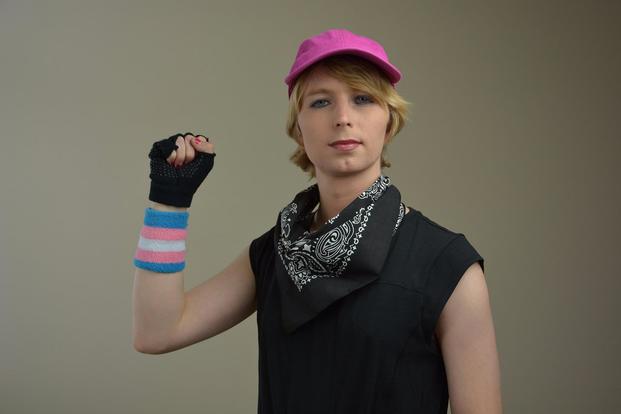 Chelsea Manning. Photo via Twitter