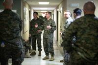 Health and safety inspection on Marine Corps Base Camp Lejeune