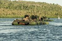 U.S. Marine Corps amphibious combat vehicles