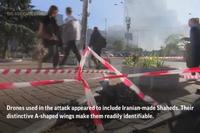 Waves of Suicide Drones Strike Ukraine’s Capital