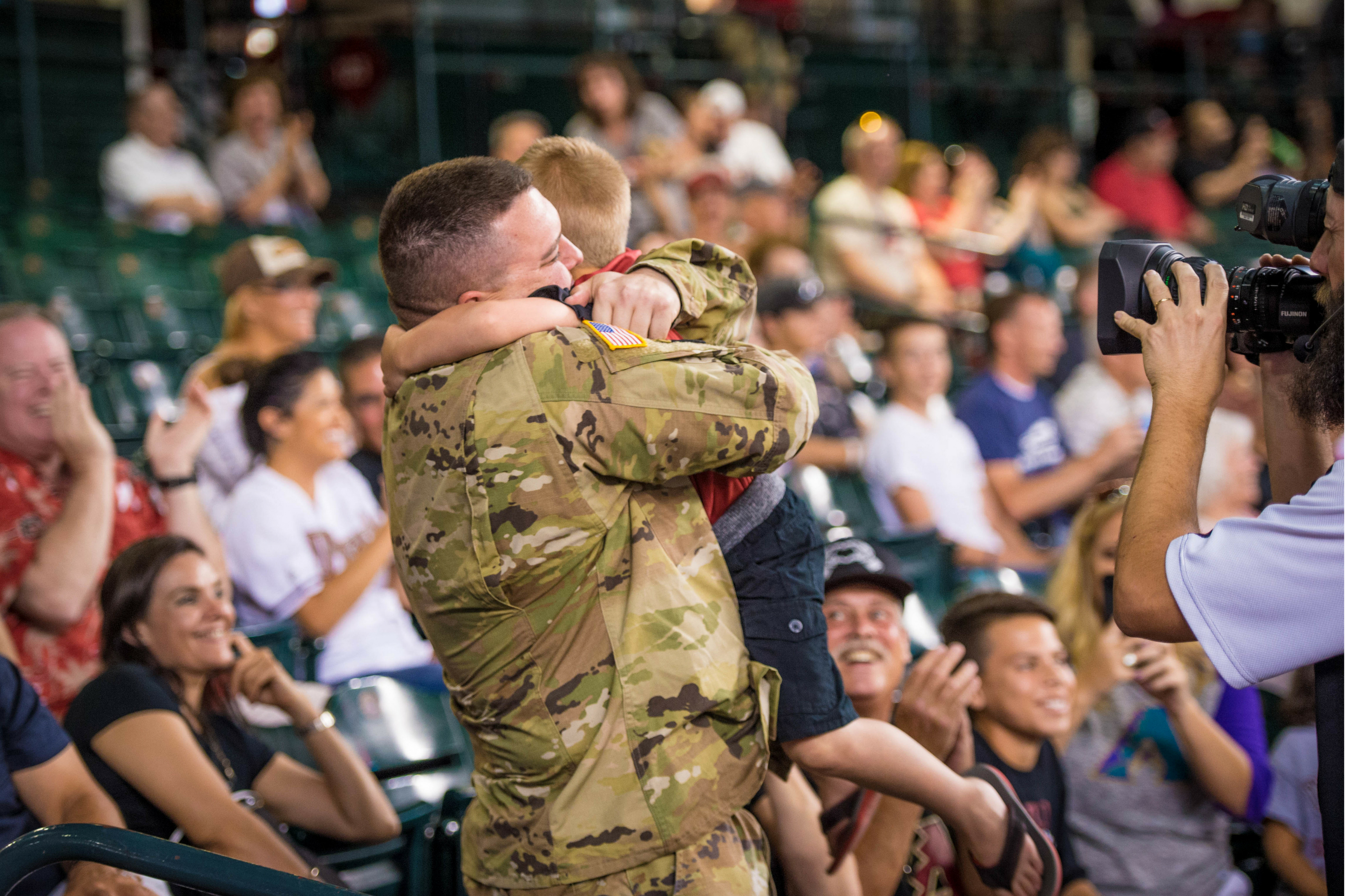 Surprise Military Homecomings