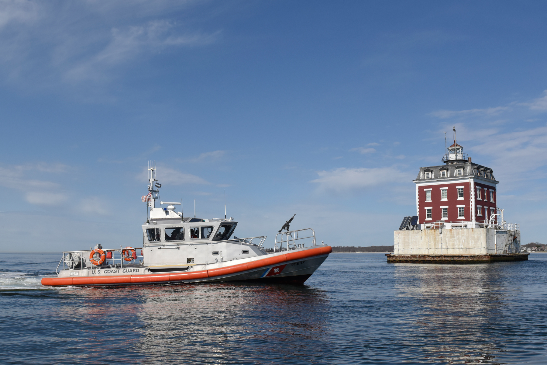 Departing Coast Guard Station New London Commander Recognized for ...