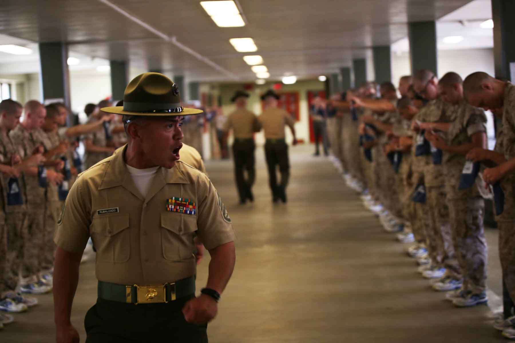 2 More Co-Ed Marine Boot Camp Companies Train Together at Parris Island