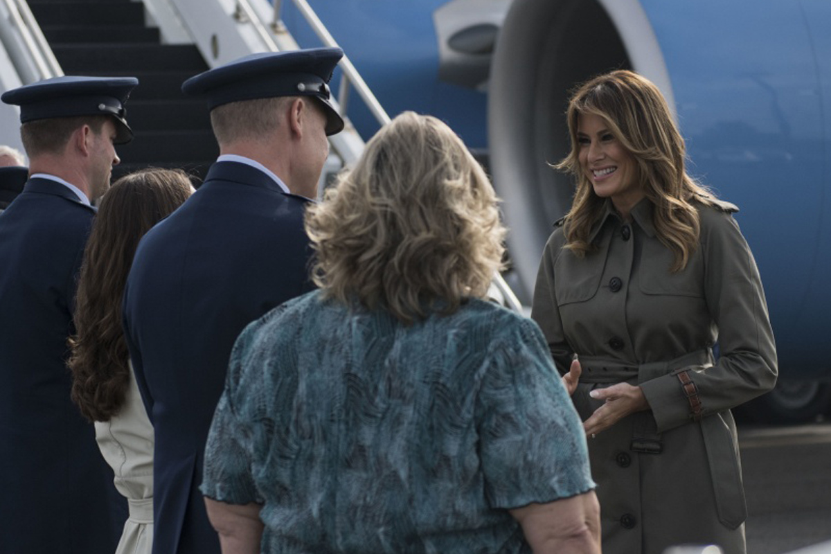 Melania Trump May Send You a Care Package to Lighten Up Your Holiday Deployment