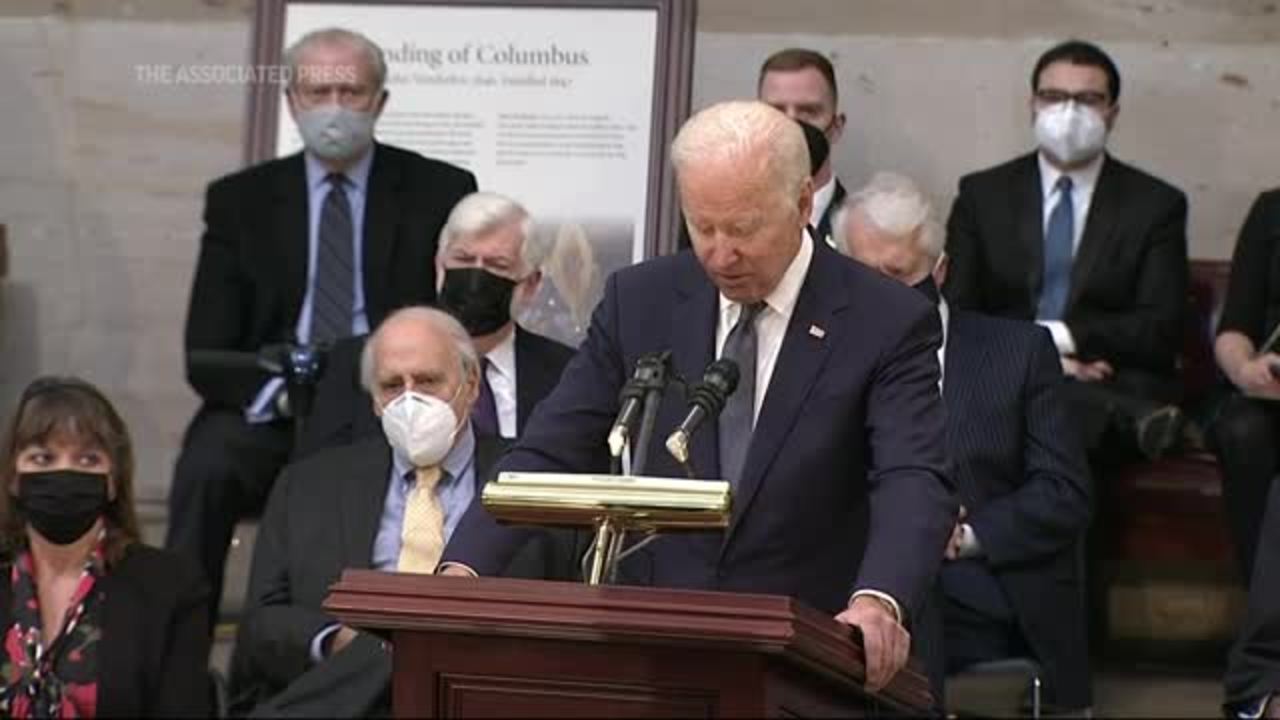 Biden: America 'Lost One of our Greatest Patriots'
