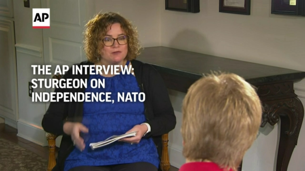 Interview: Scotland's Sturgeon on Independence, NATO