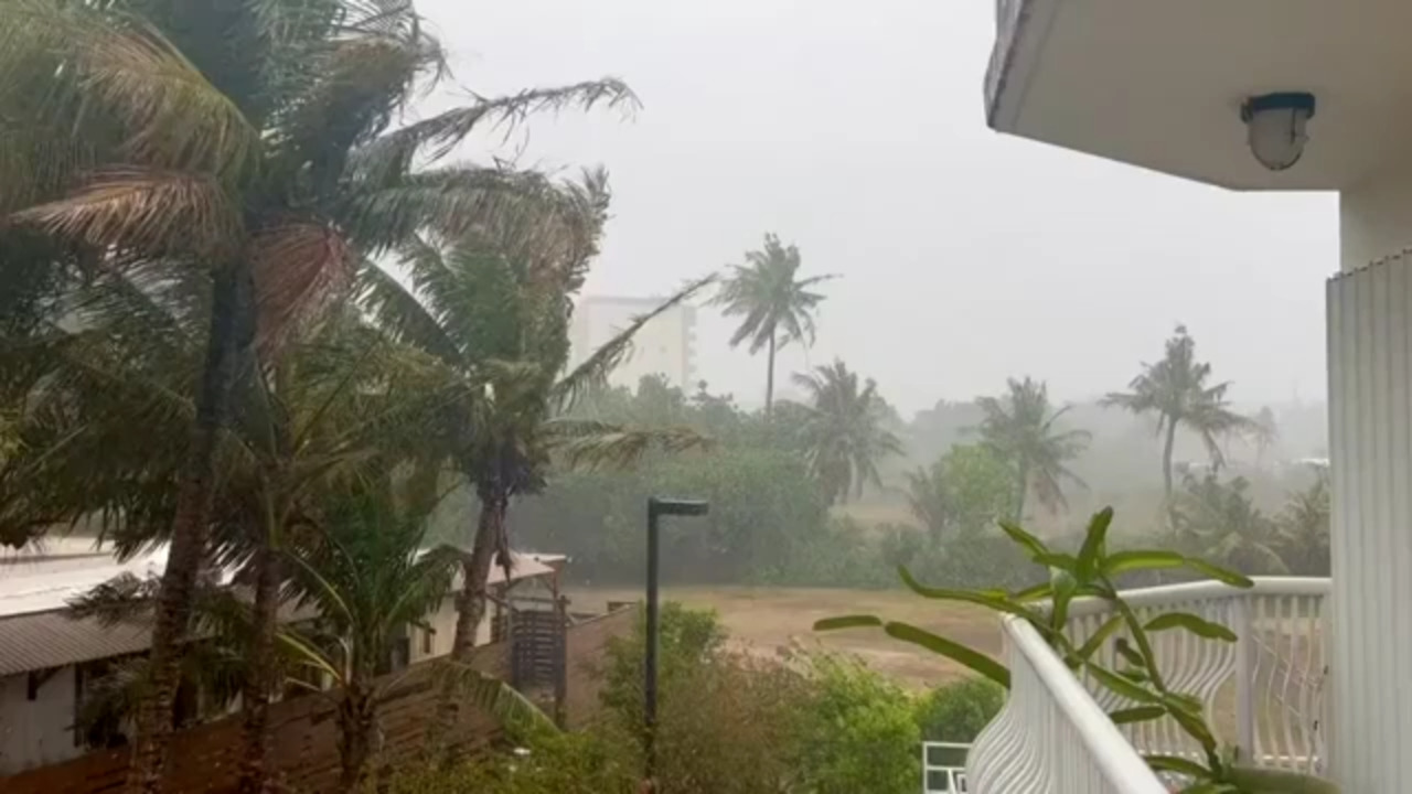 Typhoon Mawar Approaches Pacific Island of Guam