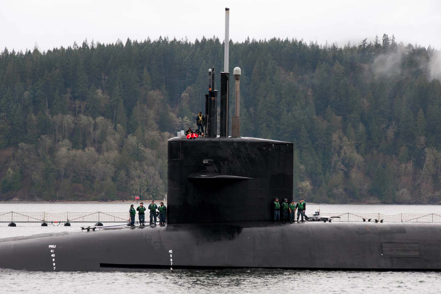 Submarine, Support Vessel Collide off Washington Coast
