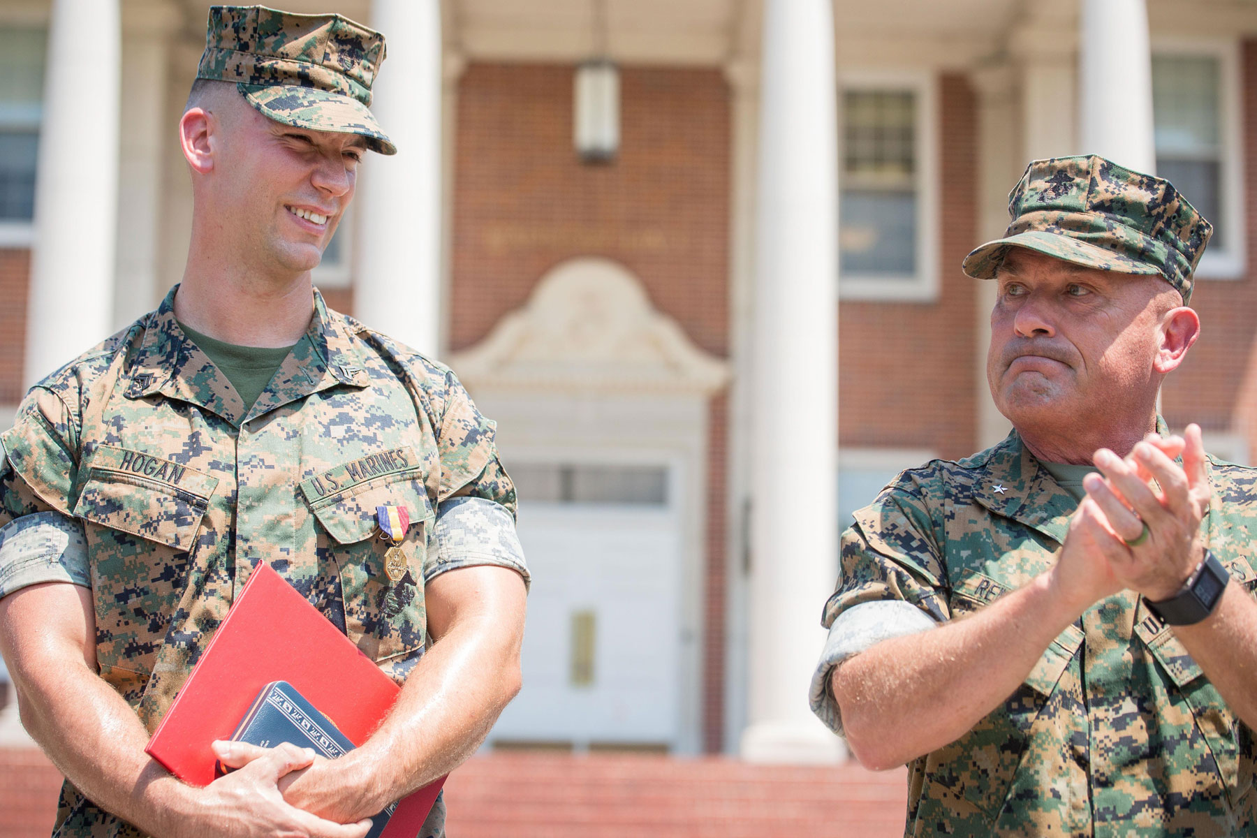 Parris Island Marine Sprinted into Oncoming Traffic to Save Man's Life | Military.com