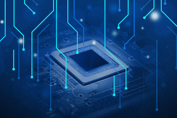Computer chip. (Image via Pixabay)
