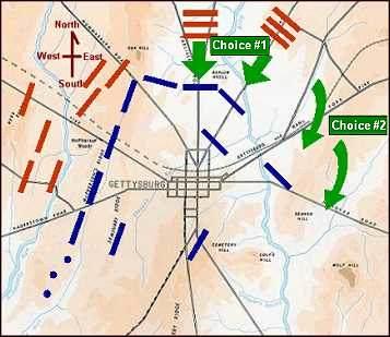 Gettysburg Game: The First Day Of Battle: How Will You Use Your ...