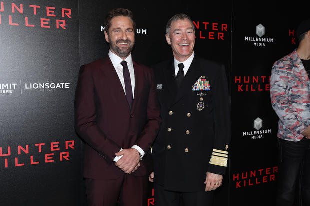 Hunter Killer' Holds a Gala Premiere 