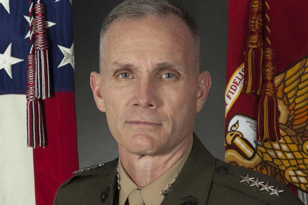 Assistant Commandant of the Marine Corps Gen. Gary L. Thomas. (U.S. Marine Corps photo by Sgt. Hailey D. Clay)