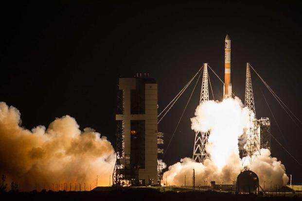 The U.S. Air Force’s 45th Space Wing supported United Launch Alliance’s successful launch of the WGS-9 spacecraft aboard a ULA Delta IV rocket from Space Launch Complex 37 at 8:18 p.m. ET March 18, 2017, at Cape Canaveral Air Force Station, Fla. (Courtesy photo/ULA)