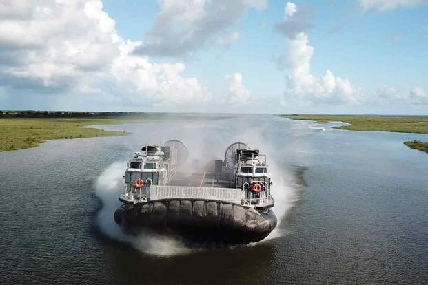 Textron’s new Ship-to-Shore Connector, which will ferry Marines, weapons and other equipment ashore.