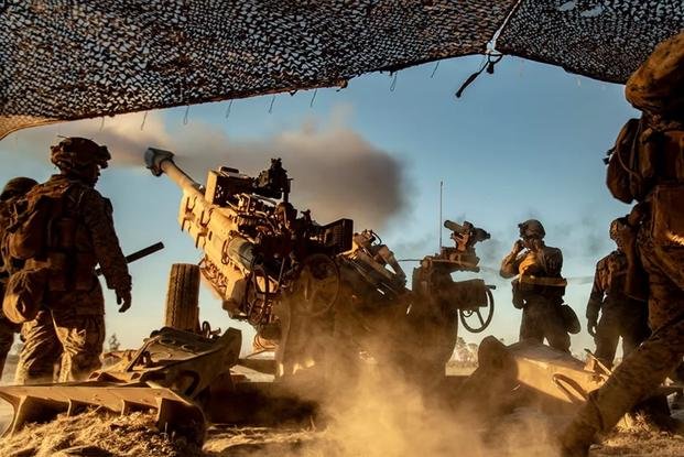 What It Looks Like When Marines Fire Their Biggest Guns Military Com