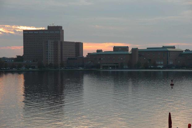 A view of Naval Medical Center Portsmouth.
