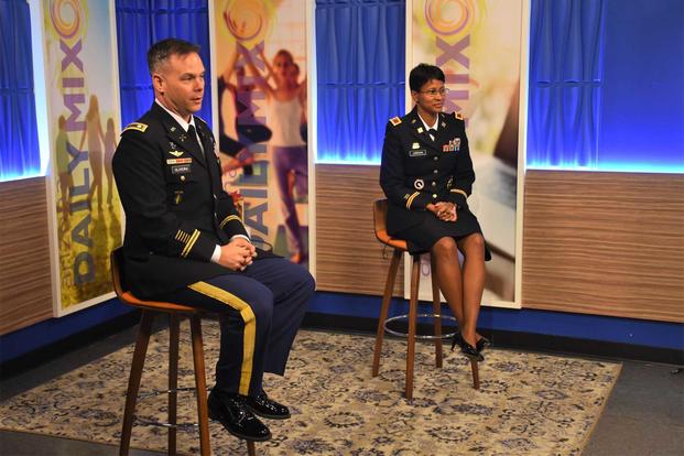 Army recruiters appear on the ‘Arizona Daily Mix’ show, Nov. 18, 2020.