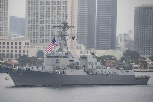 US Navy Ships Destroyer