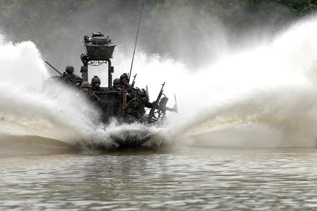 Special Operations craft performs maneuver
