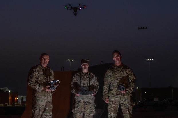 Al Udeid Air Base, Qatar counter-small unmanned aerial systems