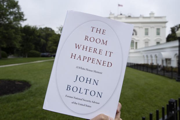 Former National Security Adviser John Bolton wrote 'The Room Where It Happened.'