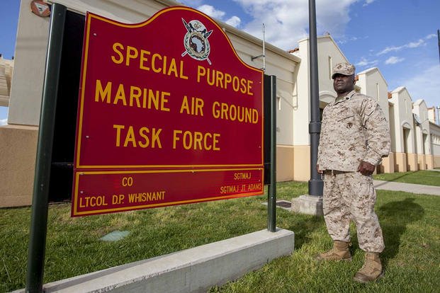 Ghana native serves in the U.S. Marine Air-Ground Task Force Africa.