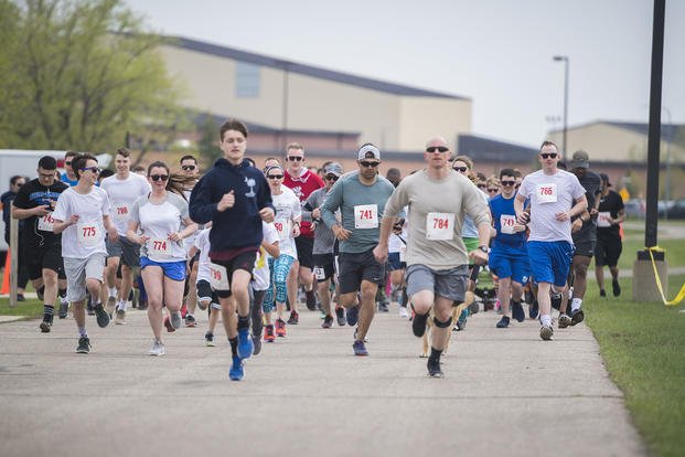 Run held at Minot Air Force Base in North Dakota.
