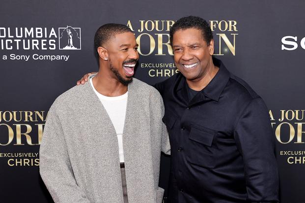 Michael B Jordan Denzel Washington Journal for Jordan