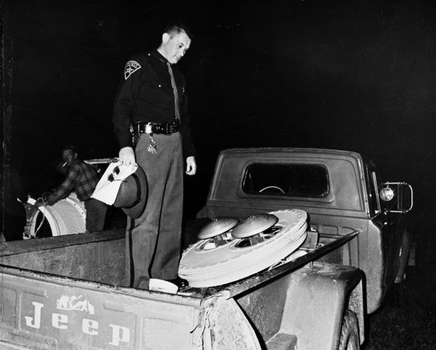 Air Force balloon that descended from the sky in Ohio in 1966.