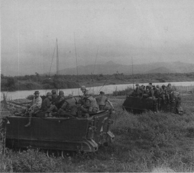 Vietnam amphibious personnel carriers