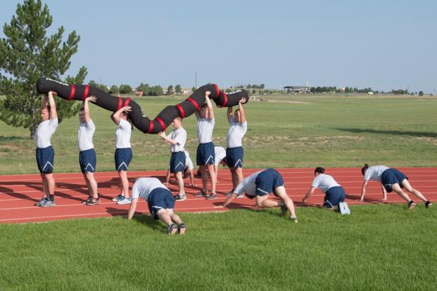 air force pt worm space force physical fitness