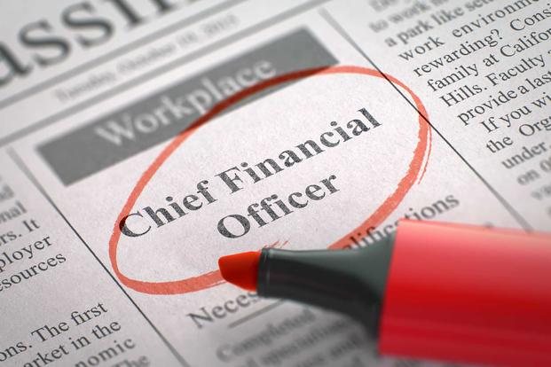 Old time media - newspaper - want ad for chief financial officer job opening
