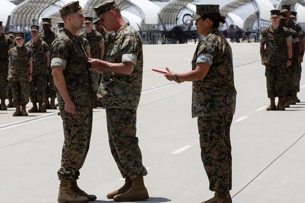 Distinguished Flying Cross ceremony at Marine Corps Air Station Miramar